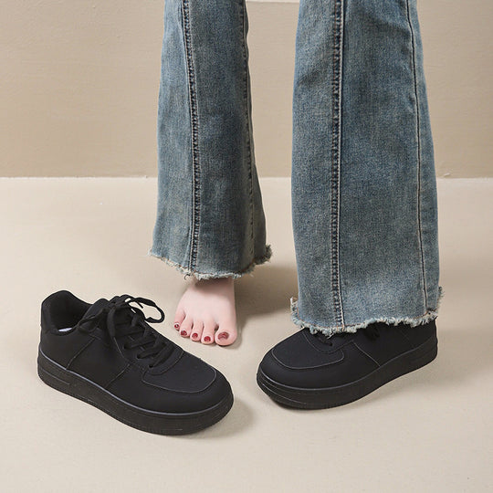 Damen Sportliche Sneakers mit atmungsaktiver Sohle und rutschfester Gummisohle EB