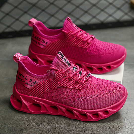 Unisex Performance-Sneaker mit innovativer gelochter Luftsohle und gestricktem Obermaterial EB