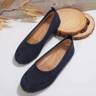 Damen Atmungsaktive und modische Slip-On Ballerinas EB