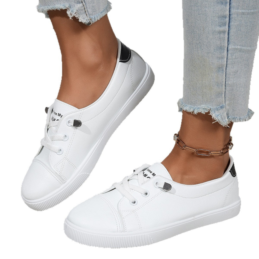 Damen komfortable Sneakers mit modischem Design und atmungsaktiver Oberfläche EB