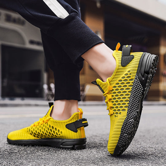 Damen Sportliche Lauf-Sneaker mit atmungsaktivem Mesh-Obermaterial und dämpfender Sohle EB