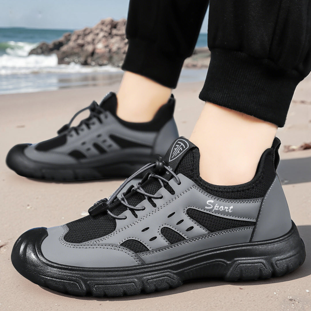 Damen Sportliche Multifunktionsschuhe mit rutschfester Sohle und atmungsaktivem Netzmaterial EB