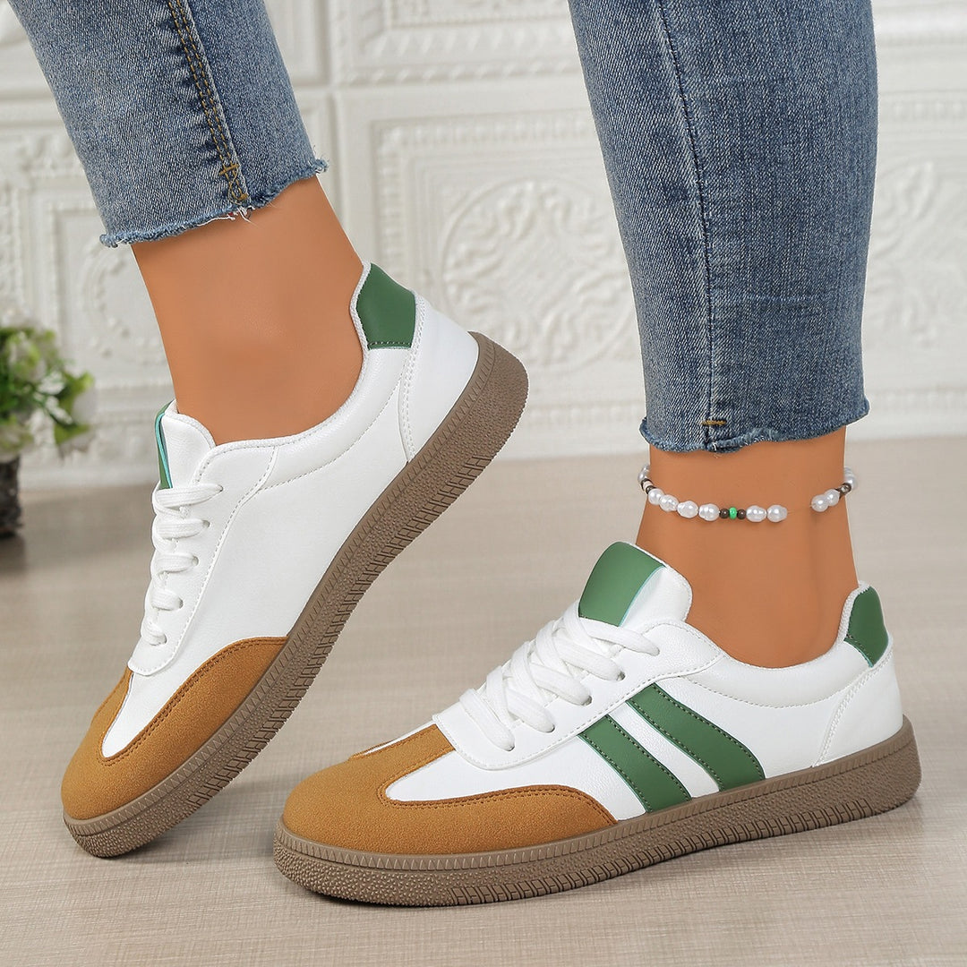 Damen Sportliche Sneakers mit modischem Retro-Design EB