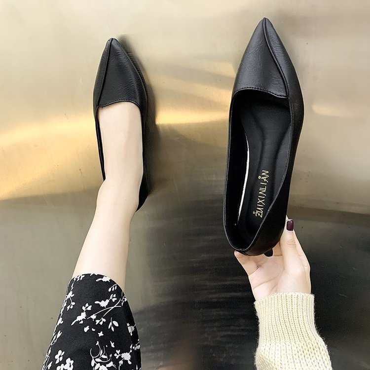 Damen Spitzen Ballerinas aus hochwertigem Leder mit flexiblem Fußbett EB
