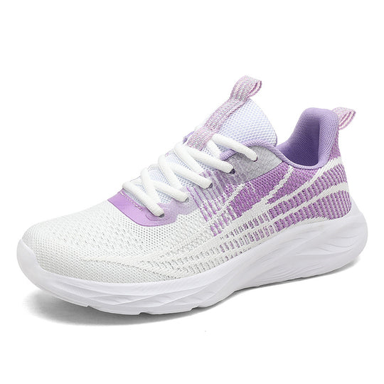 Damen Atmungsaktive Laufschuh mit flexiblem Obermaterial und dämpfender Sohle EB