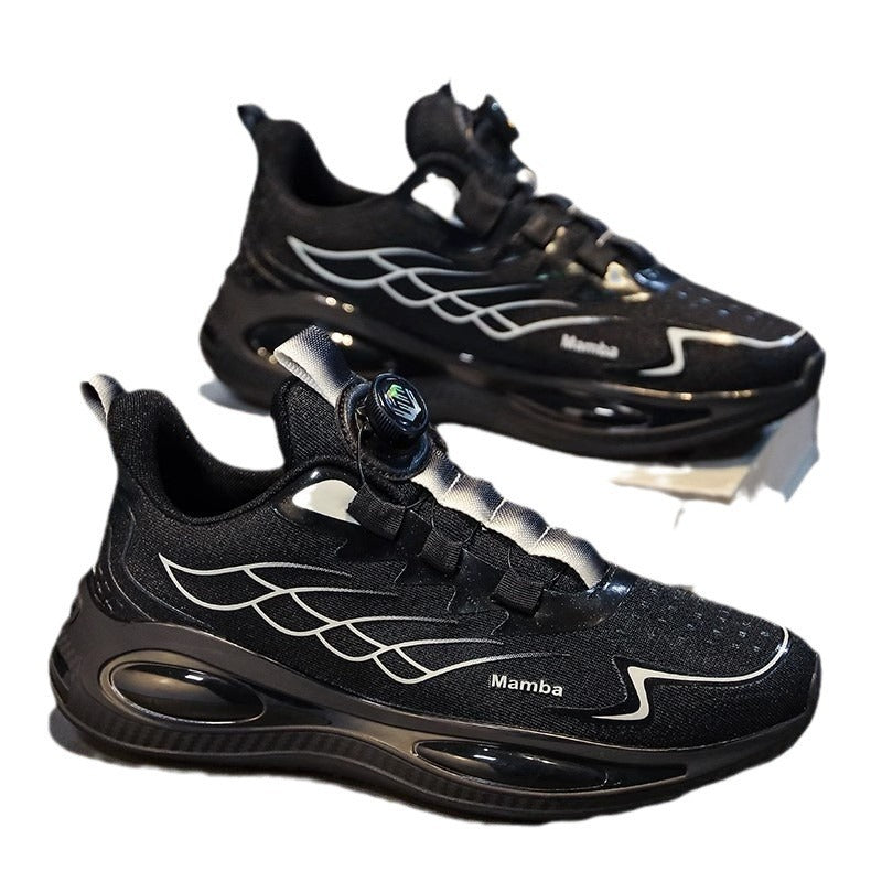 Unisex Performance-Sneaker mit BOA-Drehverschluss, luftgepolsterter Hohlkammer‑Zwischensohle und atmungsaktivem Strickoberteil EB