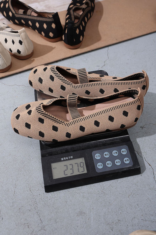 Damen Bequeme und stylische Ballerinas mit elastischem Riemen EB