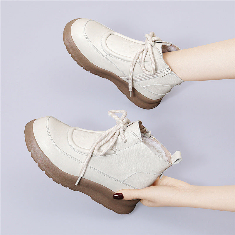 Damen Winterstiefel mit wärmendem Innenfutter und rutschfester Sohle EB
