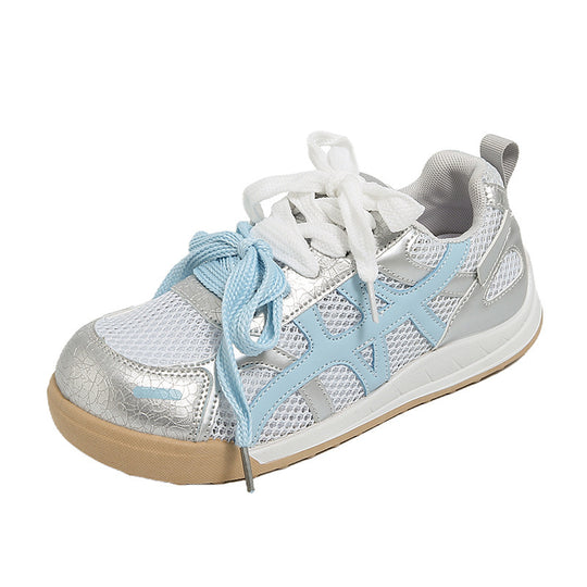 Damen Sportliche Netz-Sneaker mit atmungsaktiver Oberseite EB