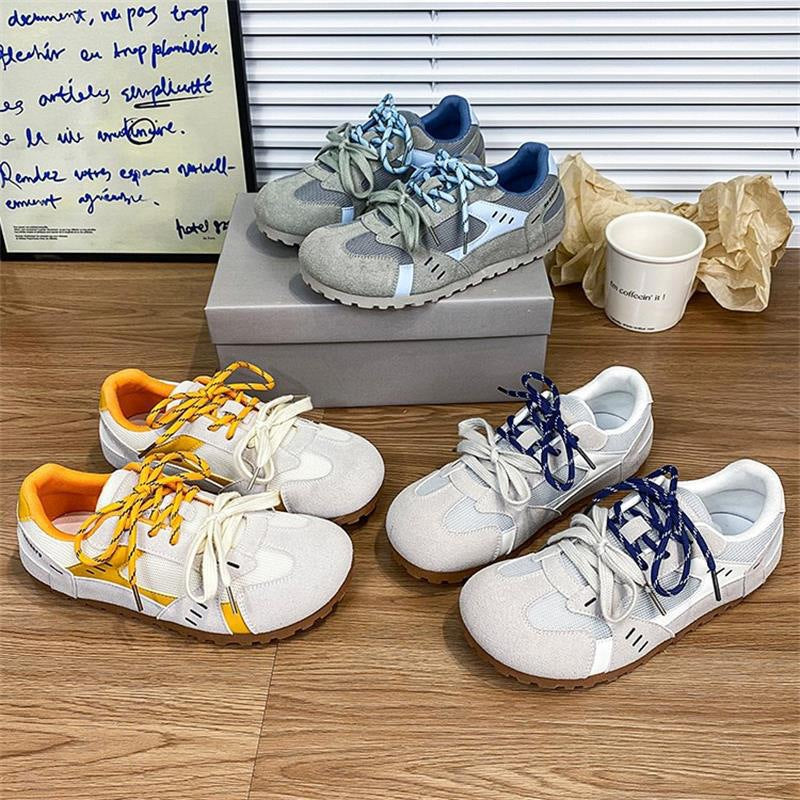 Damen Sportliche Sneaker mit rutschfester Sohle und atmungsaktivem Obermaterial EB
