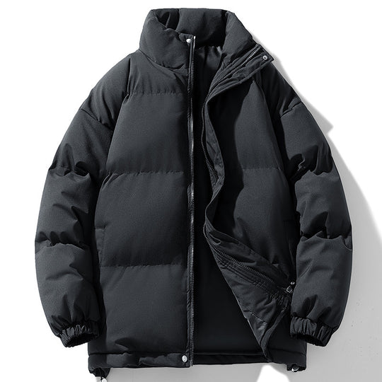 Herren gesteppte Kapuzen-Isolationsjacke mit Thermowattierung und Kordelzug EB
