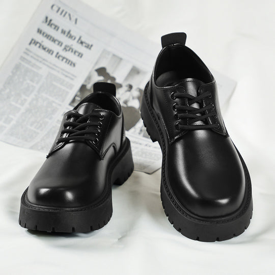 Damen Elegante Schnürschuhe mit robuster Sohle und zeitlosem Design EB
