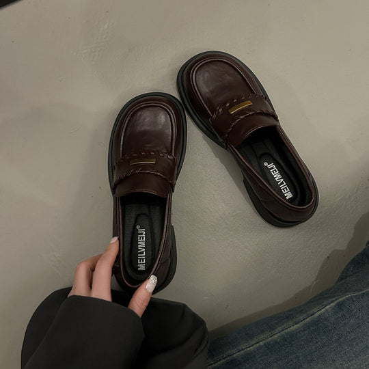 Damen Loafers mit komfortabler Sohle und modischem Riemen EB