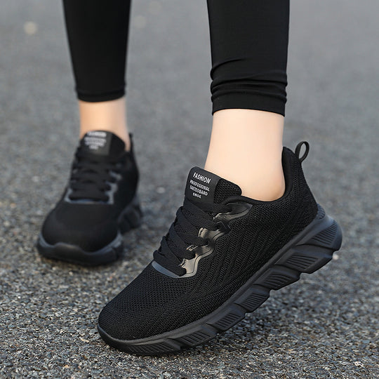Damen Sportliche Laufschuhe mit atmungsaktiver Mesh-Konstruktion und rutschfester Sohle EB