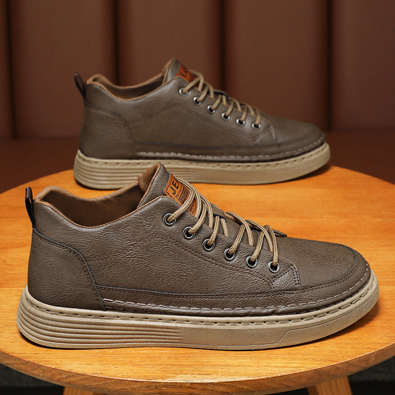 Damen Elegante Sneakers mit komfortabler Sohle und atmungsaktivem Leder EB