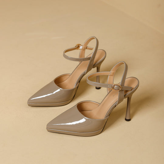 Damen Slingback-Pumps mit modernem Design und schmalem Absatz EB