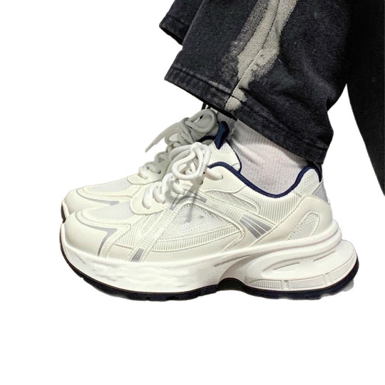Damen modische Sportschuhe mit dämpfender Sohle und atmungsaktivem Obermaterial EB