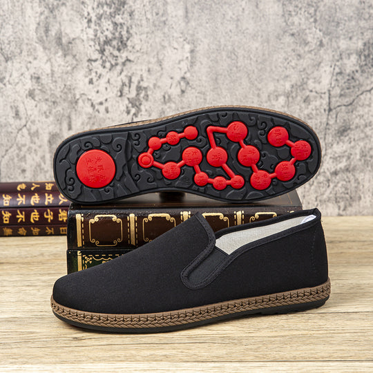 Damen klassische Slip-On Slipper aus elastischem Material EB