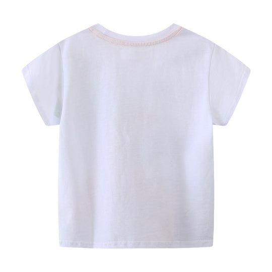 Kinder T-Shirt mit lebendigem Dinosaurier-Motiv EB