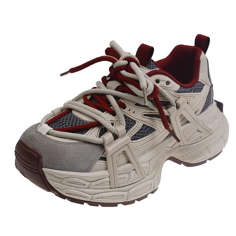 Damen Sportliche Sneaker mit atmungsaktivem Material und dämpfender Sohle EB