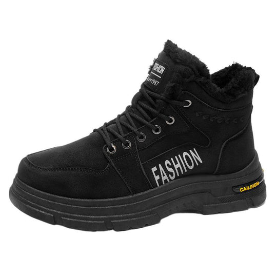 Damen Winterliche Schnürboots mit wärmendem Innenfutter und rutschfester Sohle EB