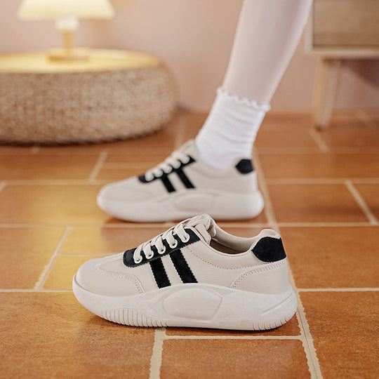 Damen modische Sneaker mit dämpfender Sohle und sportlichem Design EB
