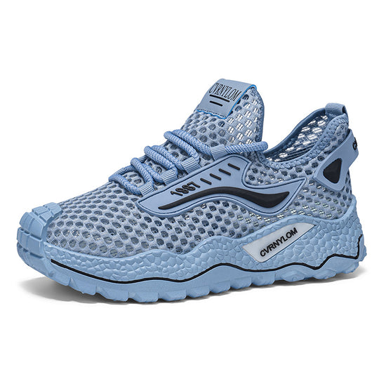 Damen Sportliche Mesh-Laufschuhe mit rutschfester Sohle EB