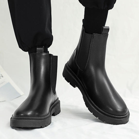 Damen Elegante Chelsea-Stiefel mit robustem Gummizug und rutschfester Sohle EB