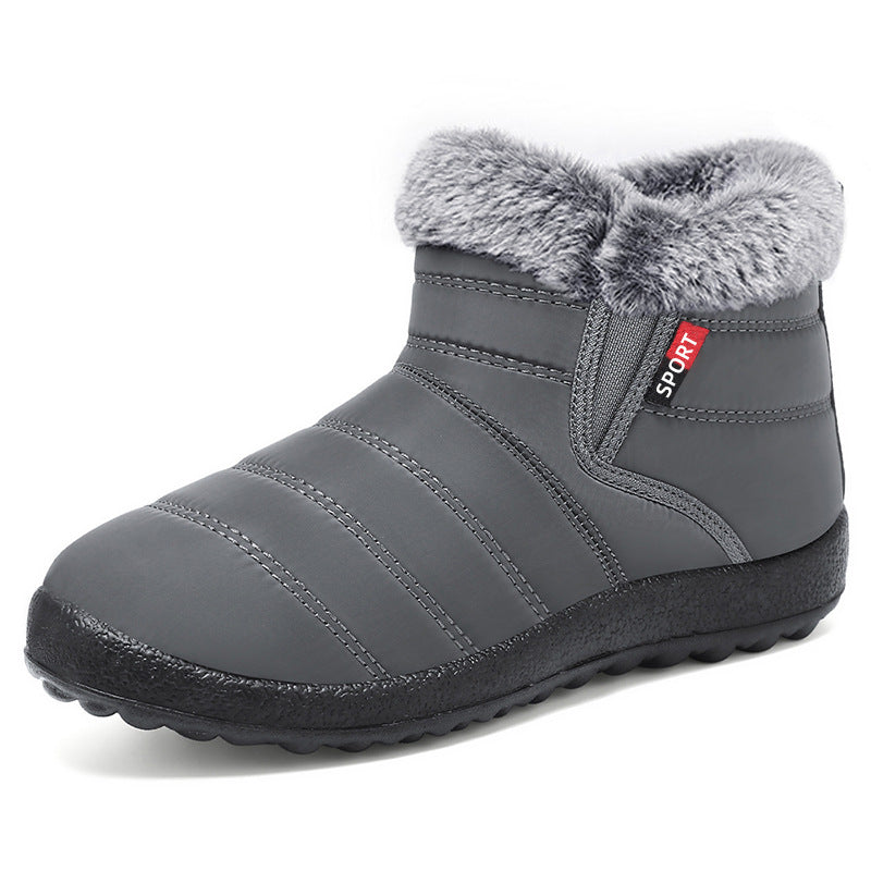 Damen Isolierte Winterstiefel mit rutschfester Sohle und kuscheligem Innenfutter EB