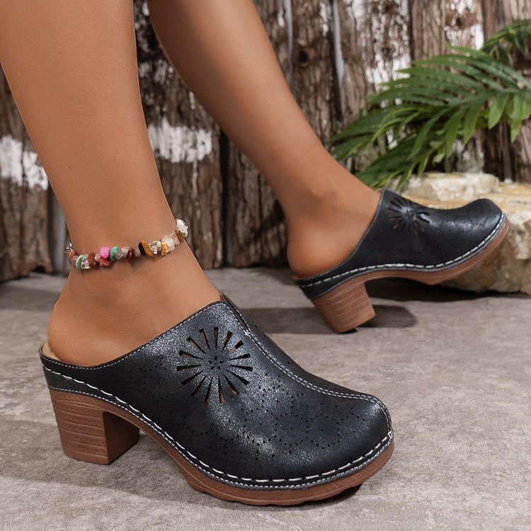 Damen Offene Clogs EB