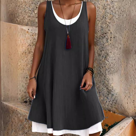 Damen lässiges Sommerkleid EB