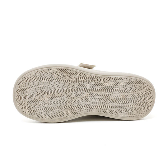 Damen modische Plateau Sneakers mit Sportprofil und atmungsaktivem Obermaterial EB
