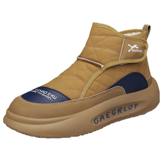 Damen modische Winterstiefel mit strapazierfähigem Obermaterial und rutschfester Sohle EB