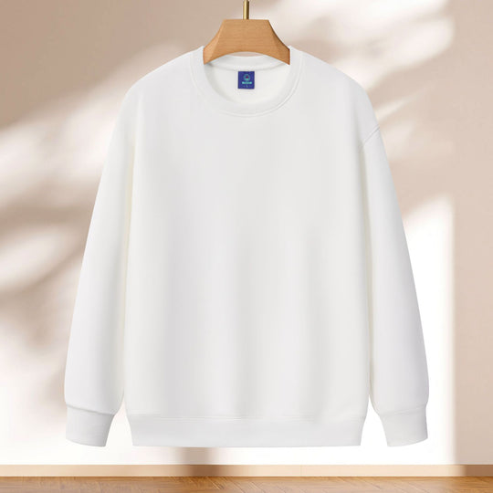 Damen lässiges Sweatshirt mit breiten Schultern und weichem Innenfutter EB