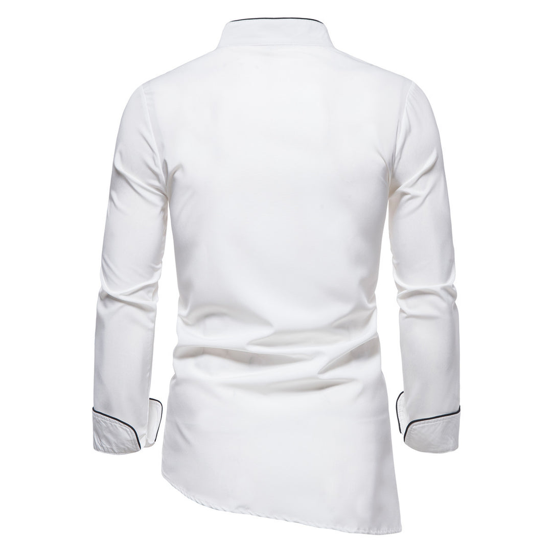 Herren Küchenjacke mit modernem Schnitt und elegantem Kragen EB