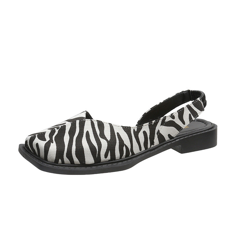 Damen Elegante Riemchen-Sandalen mit quadratischer Zehenpartie und flexibler Sohle EB
