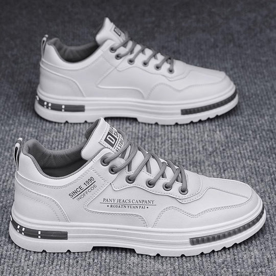 Herren modischer Freizeit‑Sneaker mit dicker Plateausohle, gepolstertem Schaft und verstärkter Zehenkappe EB