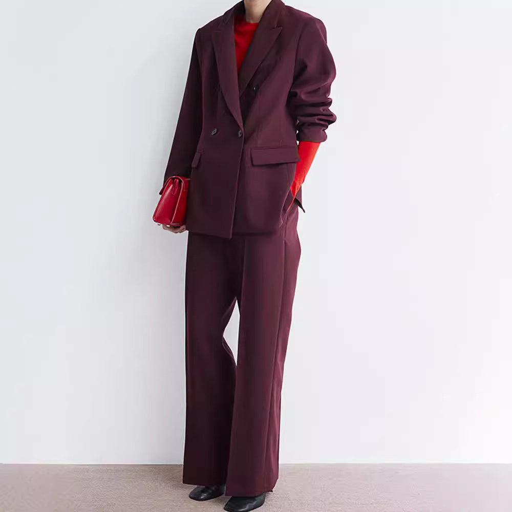 Damen Oversized Blazer mit doppelter Knopfleiste und modernem Schnitt EB