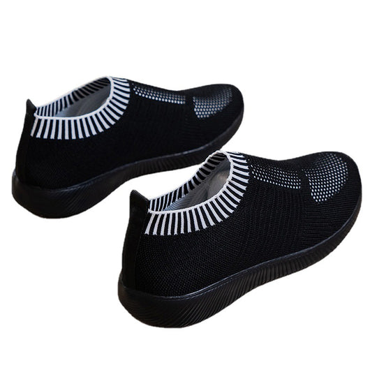 Damen atmungsaktive Sneakersocken mit elastischem Einstieg EB