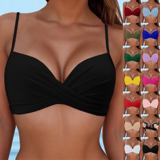 Damen Wickel-Bikinioberteil EB