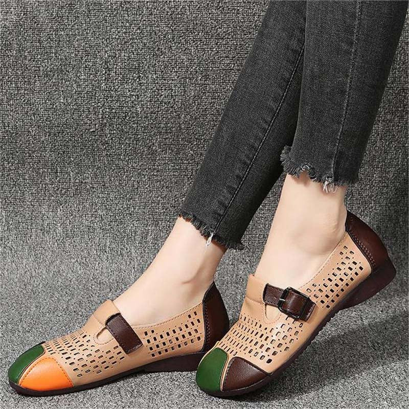 Luftige Damensandalen mit Schnalle – Zoë EB
