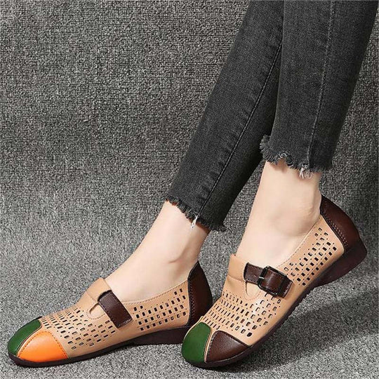 Luftige Damensandalen mit Schnalle – Zoë EB