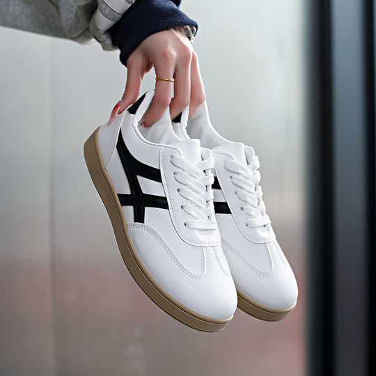 Damen sportliche Sneakers mit rutschfester Sohle und komfortablem Innenfutter EB