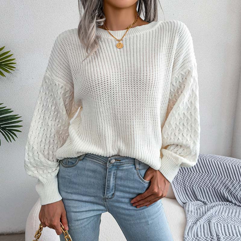 EB | Einfarbige Strickpullover