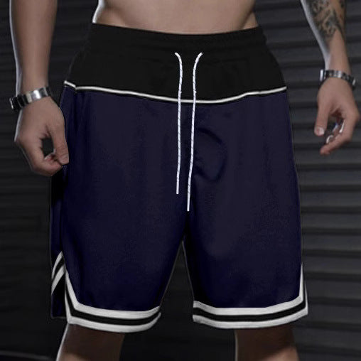 Herren Sportliche Badeshorts mit verstellbarem Tunnelzug und atmungsaktivem Gewebe EB