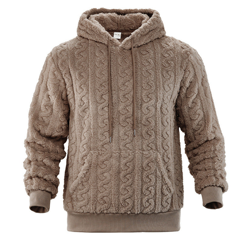 Damen Kuscheliger Fleece-Hoodie mit Strukturmuster EB