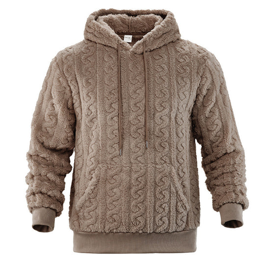 Damen Kuscheliger Fleece-Hoodie mit Strukturmuster EB