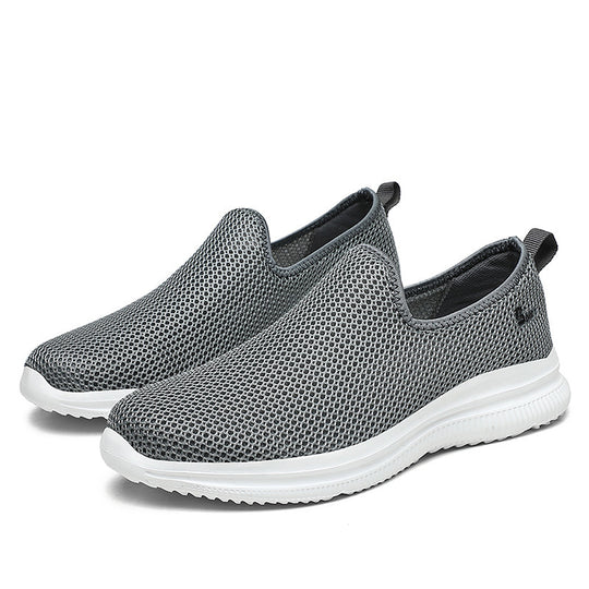 Damen Atmungsaktive Slip-On Freizeitschuhe mit rutschfester Sohle EB