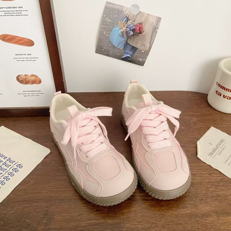 Damen Klassische Sneaker mit rutschfester Gummisohle und atmungsaktivem Obermaterial EB