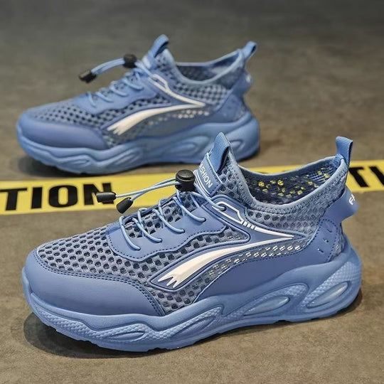Damen Atmungsaktive Sport-Sneaker mit innovativem Schnellschnürsystem EB